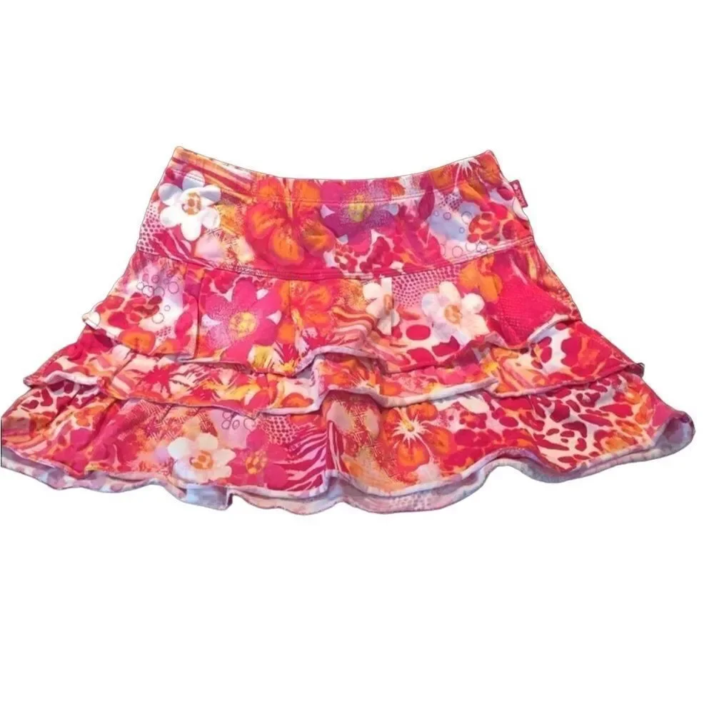 Children’s Place Floral Ruffled Skirt